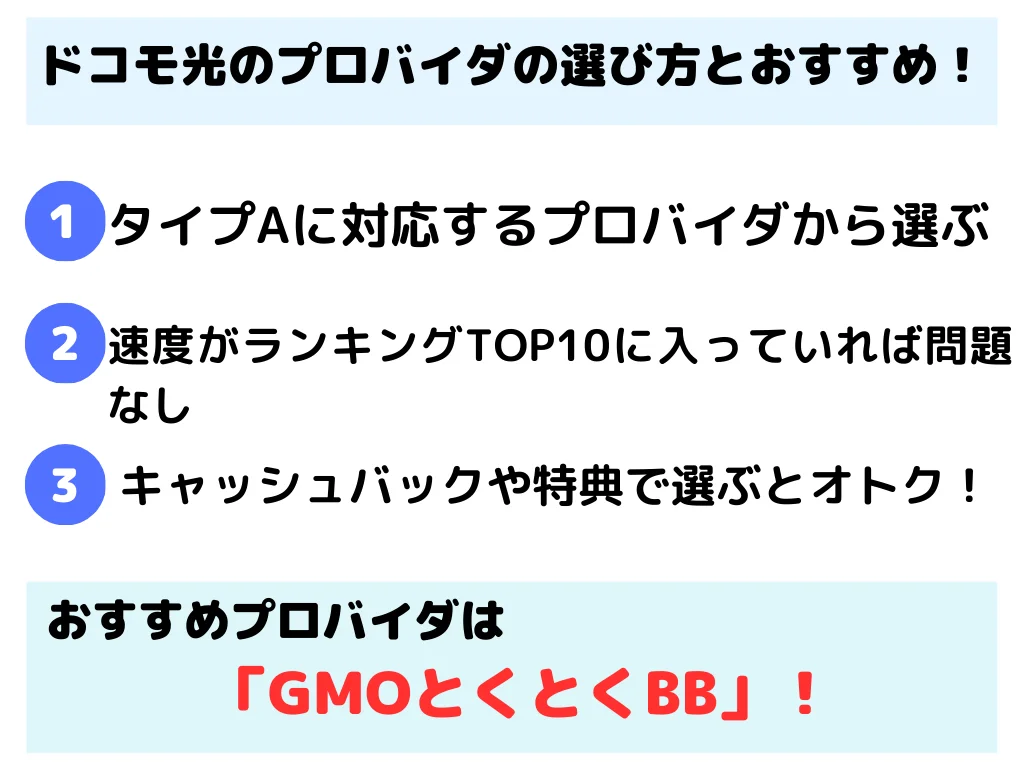 人気 gmoとくとくbb ドコモ光 サポート体制